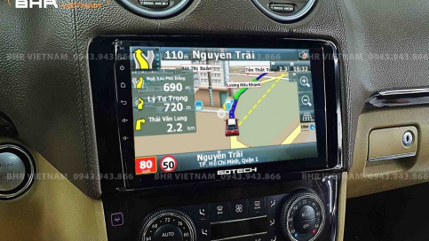 Màn hình DVD Android xe Mercedes ML Class W164 2005 - 2012 | Gotech GT6 New